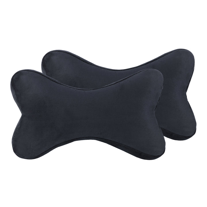 Jeep Travel Neck Pillow - Suede Black