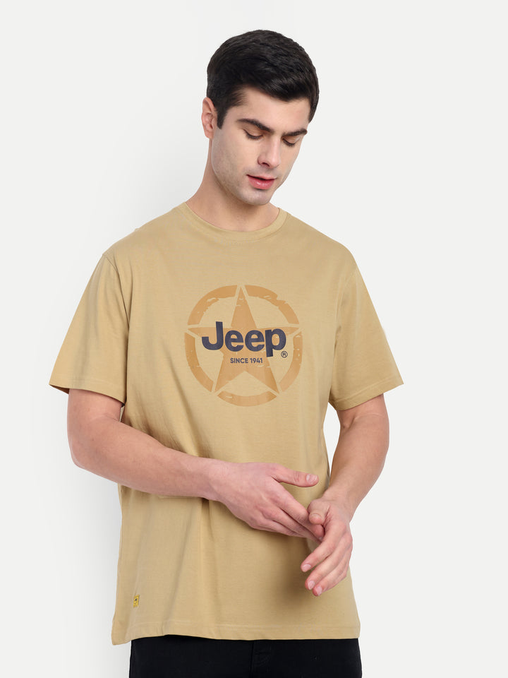 Iconic Print T-Shirt Willy Star Jeep