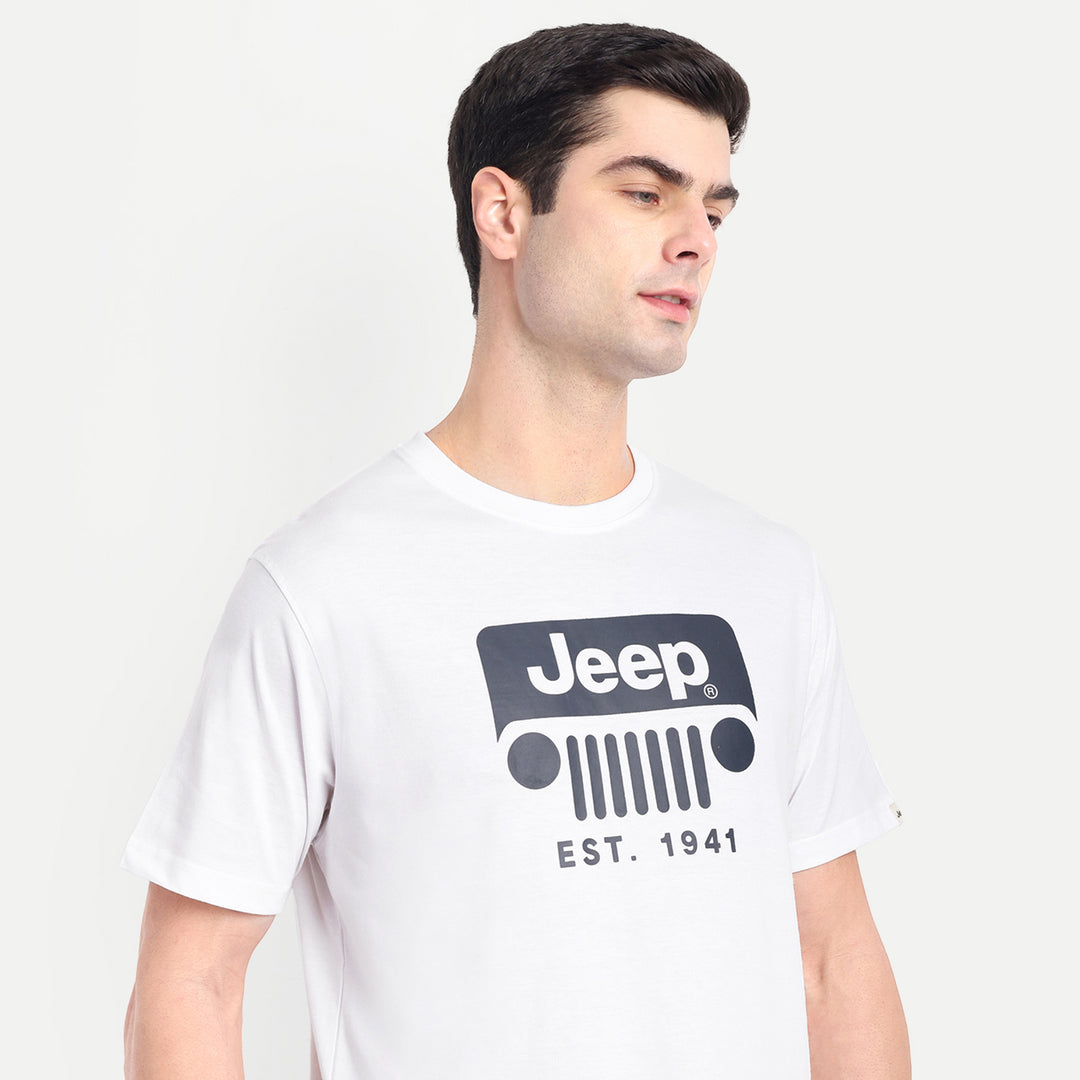 Jeep Iconic Print T-Shirt -Seven Slot