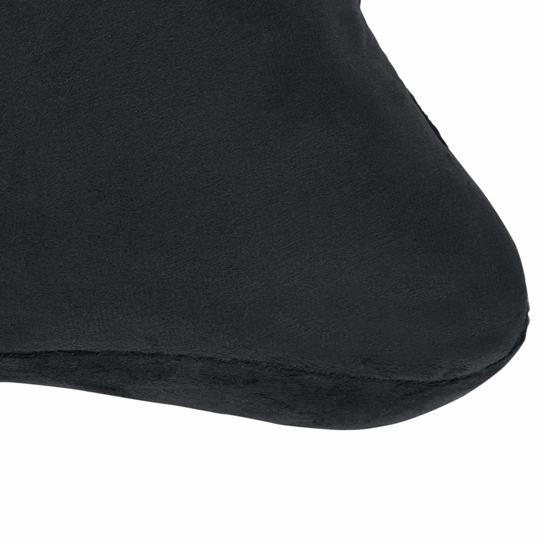 Jeep Travel Neck Pillow - Suede Black